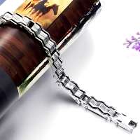 Authentic 316L Stainless Steel Men's Bracelet - 10mm*210mm