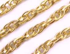 Double Link Rose Gold Plated Necklace Chain