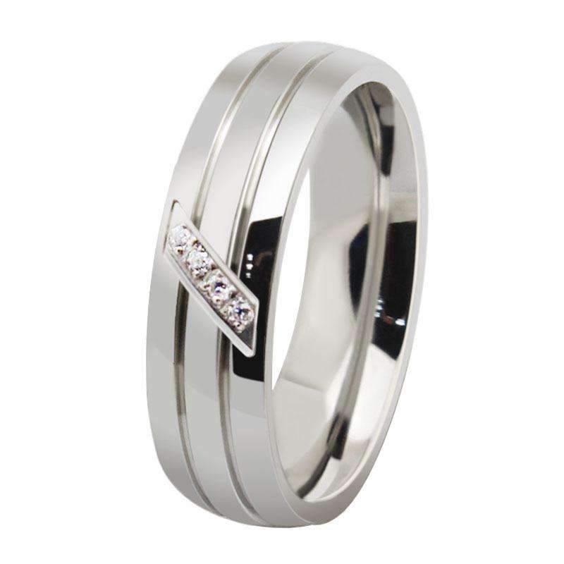 Elegant Mens 316L SOLID Stainless Steel Wedding Band ring. Size 9 / S