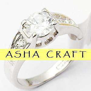 ** Size 6.5 / N ** Breathtaking 1.40ctw Lab Diamond Ring - Evening Wear