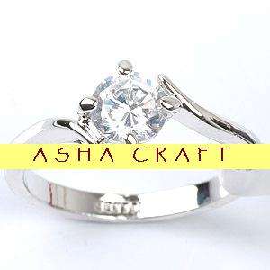 ***SIZE 6.5*** Elegant 0.75ct Split-Style Ladies Ring