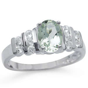 ** Size 7 / O ** True Beauty 1.75ctw Genuine Ceylon Sapphire Engagement Ring