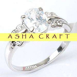 ** SIZE 7 / O ** 1.74ct Diamond CZ Antique Style Ladies Ring designed in 18krg