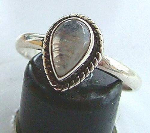 Size (6 1/4) / (M 1/2) - Brand New Handmade Beautiful 1.00ct Moonstone .925 Solid Silver Ring