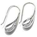 ASHA CRAFT - Modern Teardrop Earrings in 925 Sterling Silver