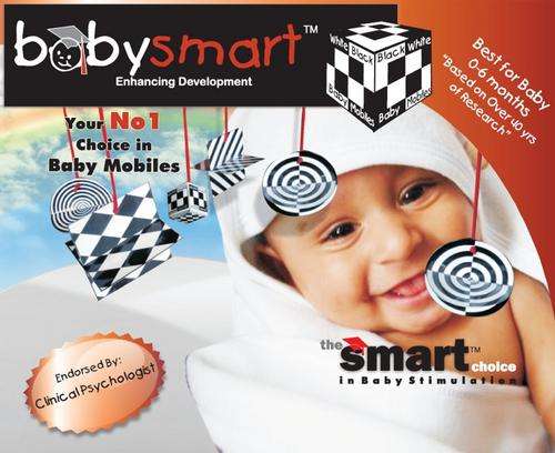 BabySmart Black and White Mobile