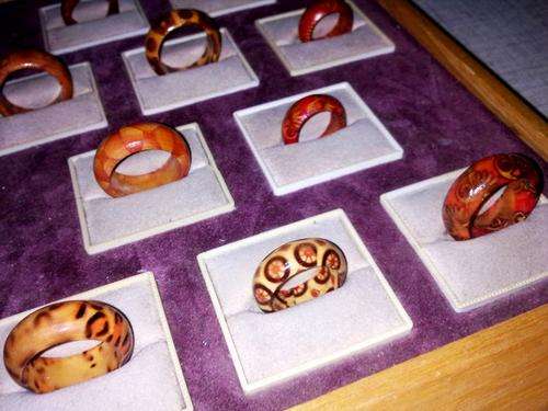 Bulky Wooden Rings, great for Fetes, Shows, Fleamarkets, Stocking Fillers!