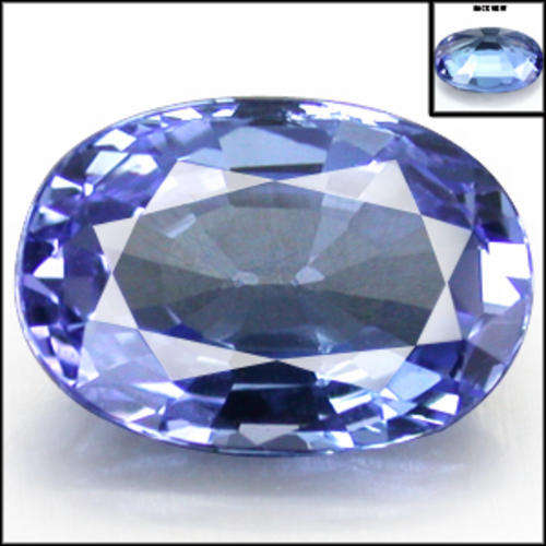[1.20 CT] EXCELLENT QUALITY AAA VIOLET BLUE NATURAL TANZANITE- VS