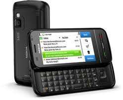 FOR SALE: Nokia C6 BLACK. Touchscreen and QWERTY keyboard. UNLOCKED