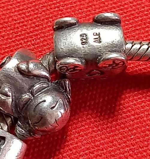 pandora braclet and charms  .925 silver