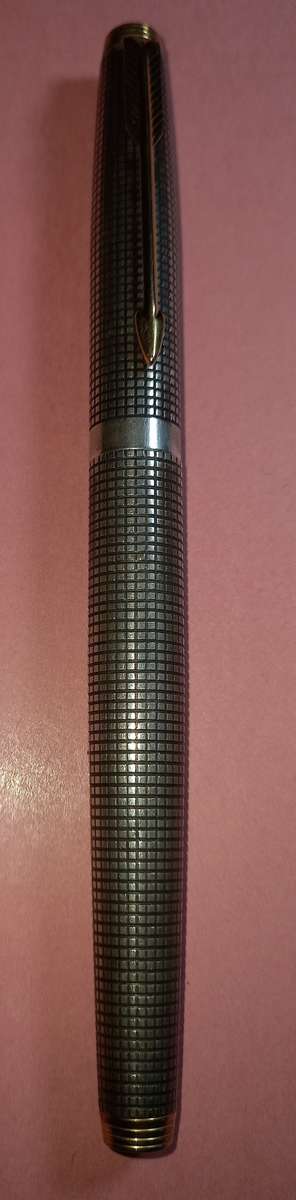 parker fountain pen sterling  14k nib