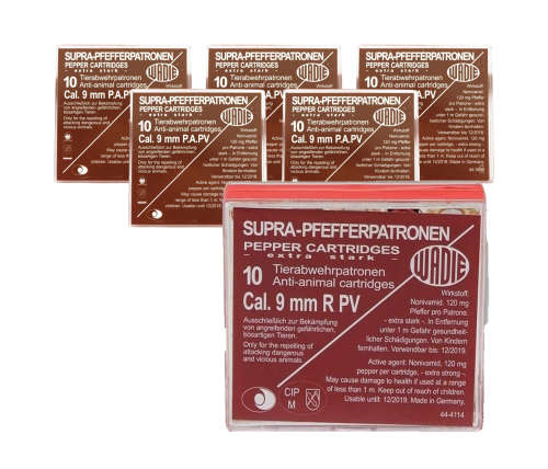 Pepper Cartridges 9mm