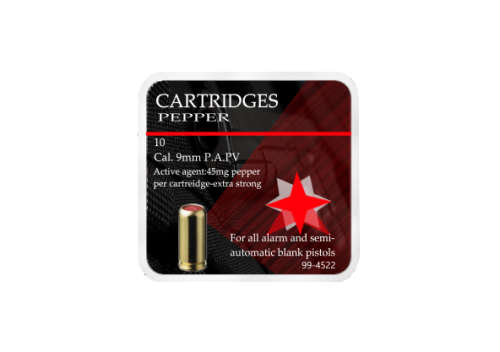 9mm Pepper Cartridges