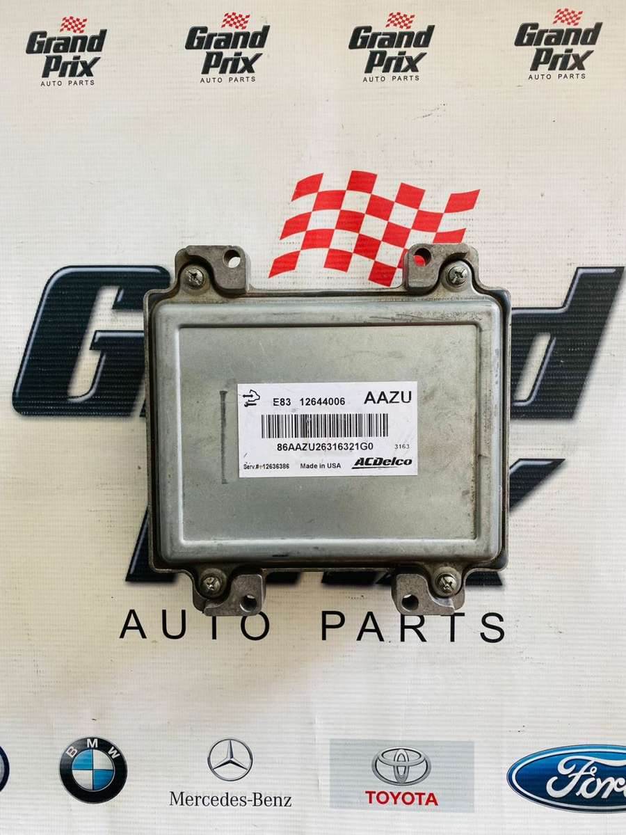 CHEVROLET UTILITY ENGINE CONTROL UNIT COMPUTER BOX  E83 12644006 AAZU 86AAZU26316321G0