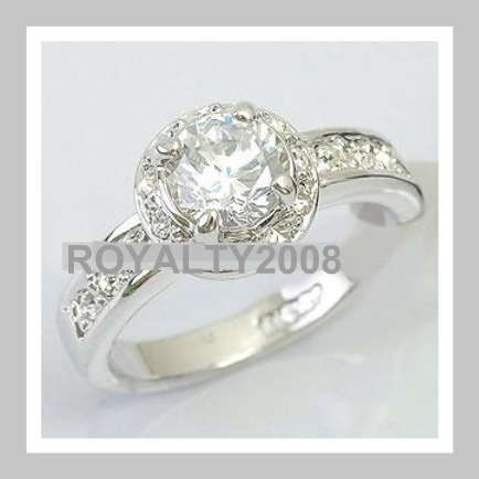 1.25 ROUND CUT SOLITAIRE ENGAGEMENT RING - SIZE 9