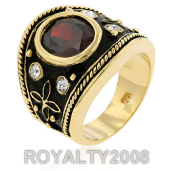 Don't miss out** Dark Red Garnet Dress Ring - Size 8