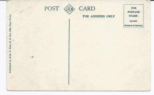 ORANGEZICHT AND TABLE MOUNTIAN,CAPE TOWN UNUSEDM