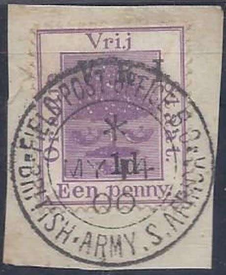 BOER WAR. BRITISH ARMY S. AFRICA.FIELDPOST 1900