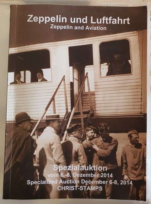 ZEPPELIN AND AVIATION. 2014  498 PAGES.COLOUR CATALOGUE.PRIZES IN UERO.