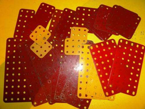 MECCANO GENUINE- LOT 22; VARIOUS RIGID PLATES