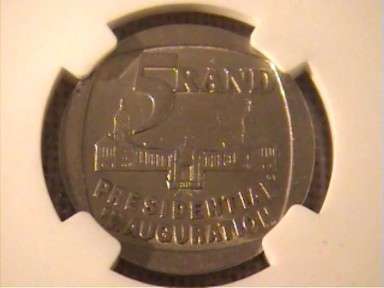 SUPER NGC MS62 + MS63 1994 PRESIDENTIAL INAUGURATION  R5