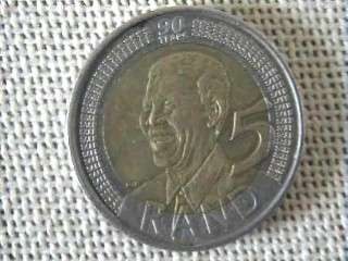 12 COINS : MANDELA 1994, 2008, 2011 R5'S