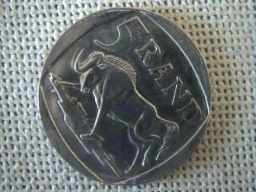 ***MINT ERROR***MANDELA 2000 SMILEY R5***ROTATED DIES***