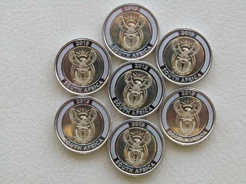 SNAP R1 START : GRIQUA TOWN 1815-2015 COMMEMORATIVE R5 COIN : 20 UNCIRCULATED COINS