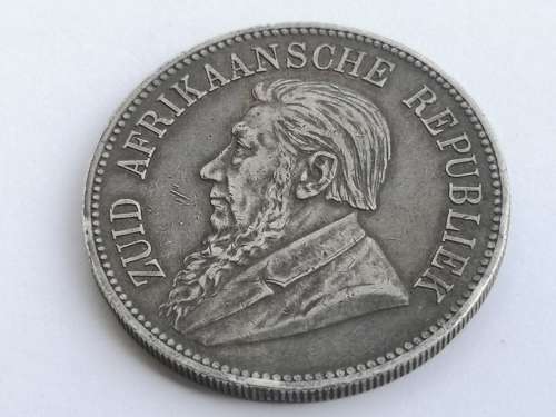 ***ZAR 1892 5 SHILLINGS S/S***
