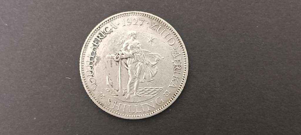 *** UNION OF SOUTH AFRICA 1927 1 SHILLING***