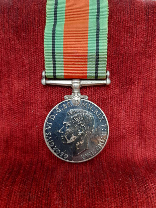 Second World War Silver Canandian Defence Medal.