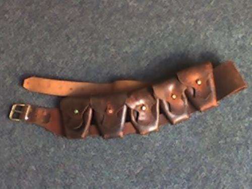 1941 AMMO BELT -1941 MARK