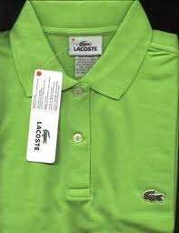mens lacoste golf neck t-shirt