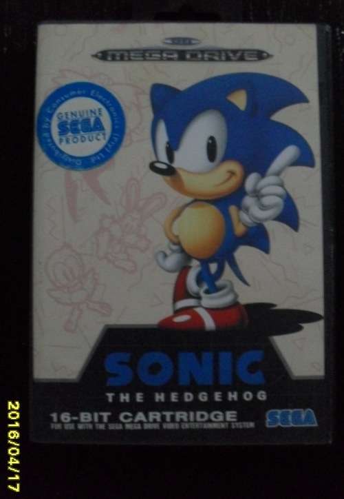 Sega Mega drive Sonic the hedgehog