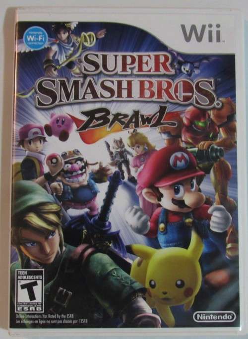 Wii Super Smash Bros Brawl