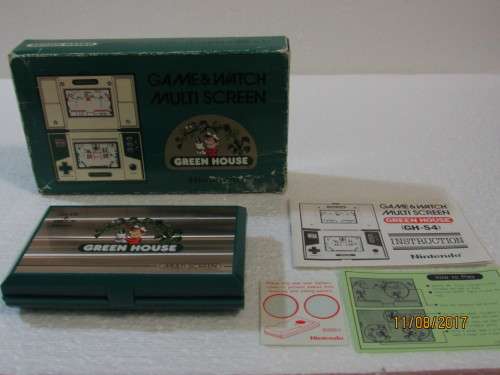 Nintendo Game and Watch Greenhouse Boxed