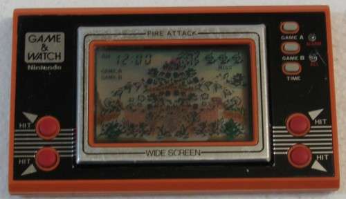 Nintendo Game and Watch Fire Attack