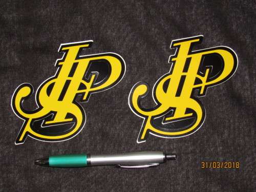 Vintage JPS stickers