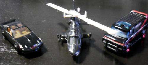 Airwolf, Knight rider and A-team