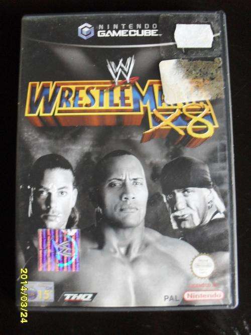 Wrestle Mania X8 Gamecube Game