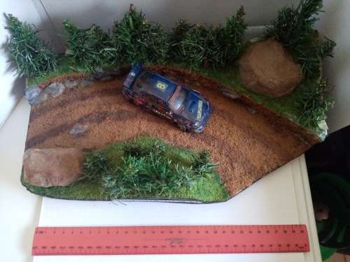 Subaru Rally Diarama