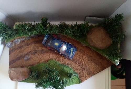 Subaru Rally Diarama