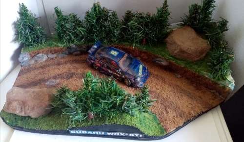 Subaru Rally Diarama