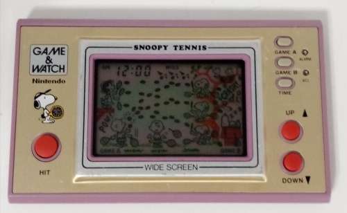 Nintendo Game and Watch Snoopy Tennis