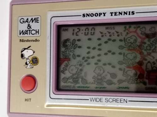 Nintendo Game and Watch Snoopy Tennis