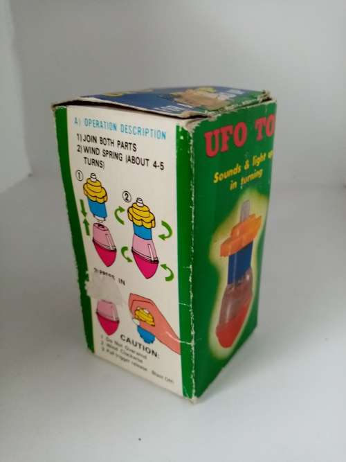 Vintage UFO Spun Top