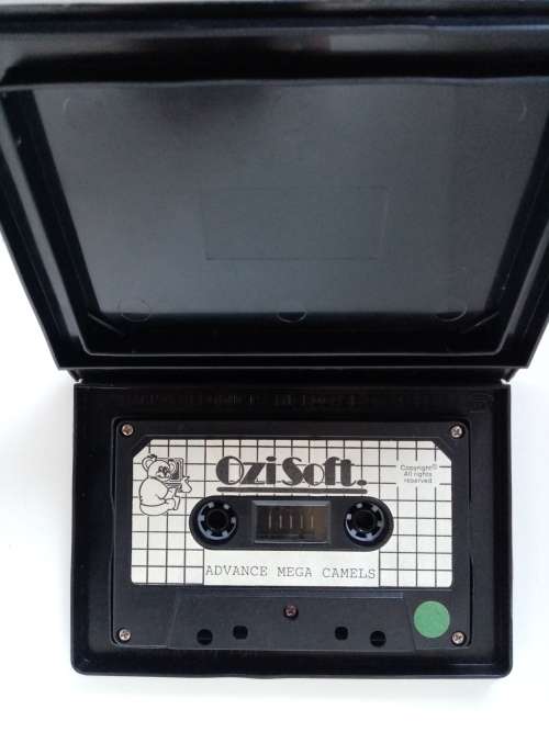 Commodore 64 Camels Game Cassette