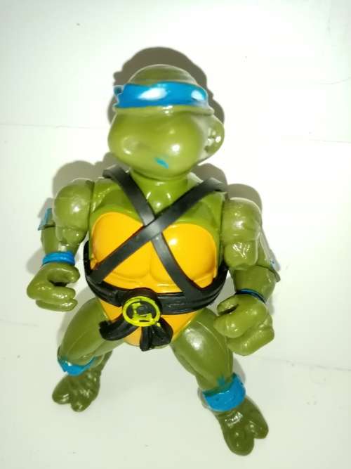 Vintage Hard Head Tmnt Leonardo Figure