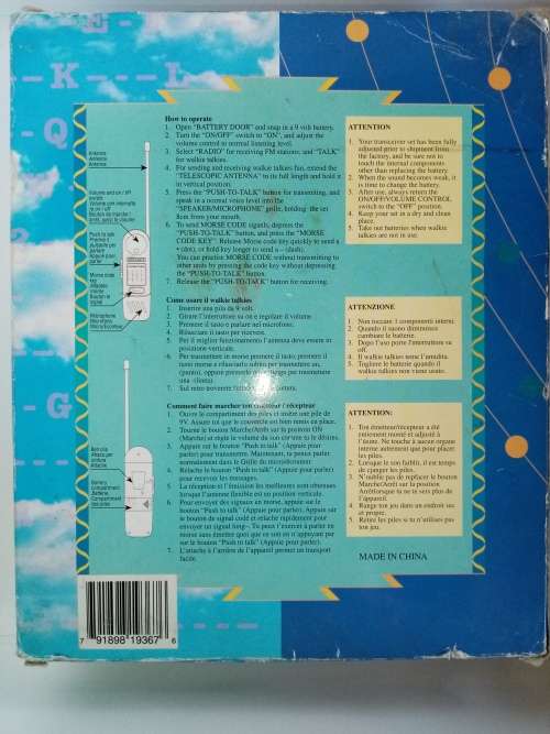 Vintage Walkie Talkies like new