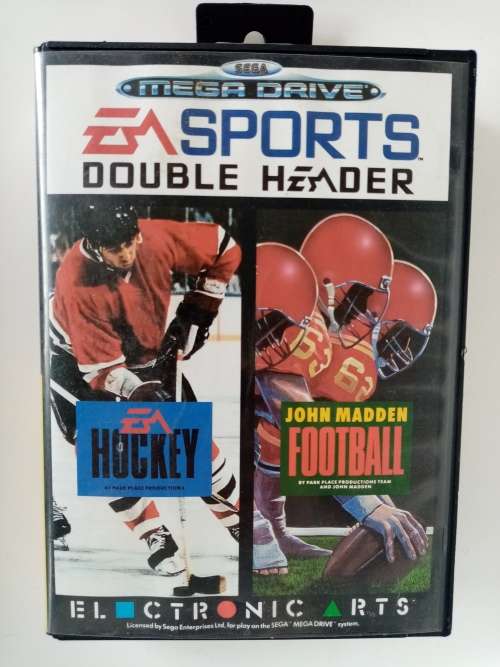 Sega Mega Drive Hockey and Football Game